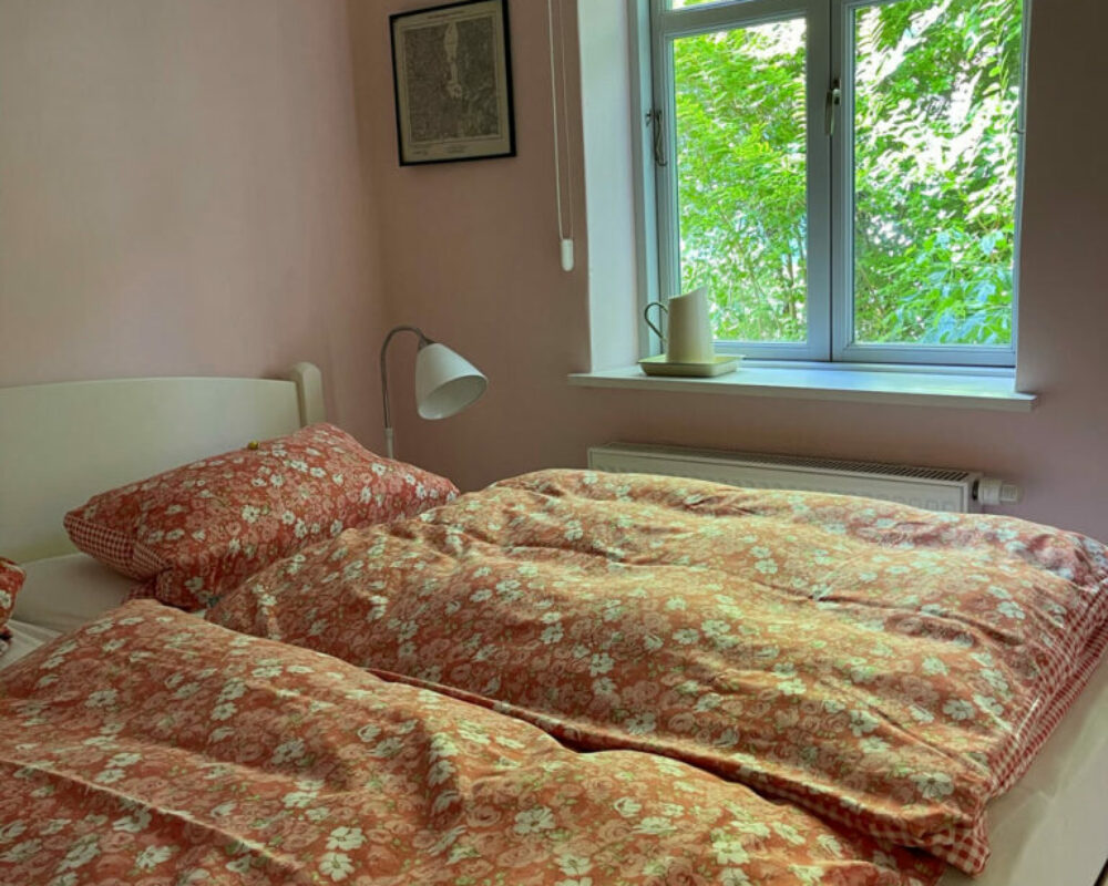 Kleine Ferienwohnung – Schlafzimmer